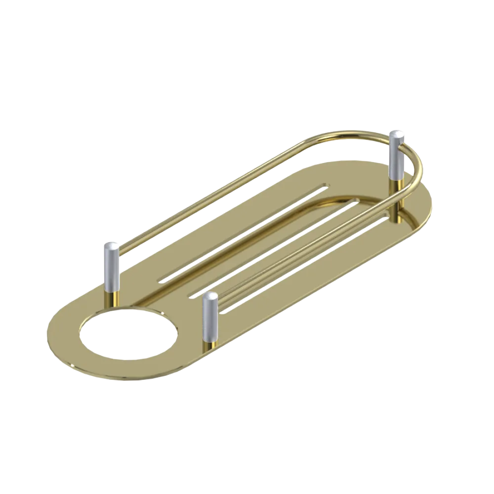 Rubinet Shelf Only Gold