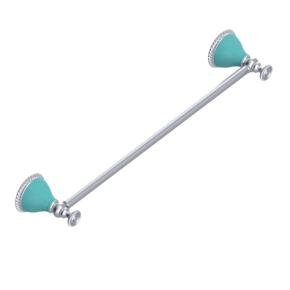 Rubinet Towel Bar 18" Satin Chrome