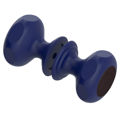 Rubinet Shower Door Knob (set) Midnight Blue
