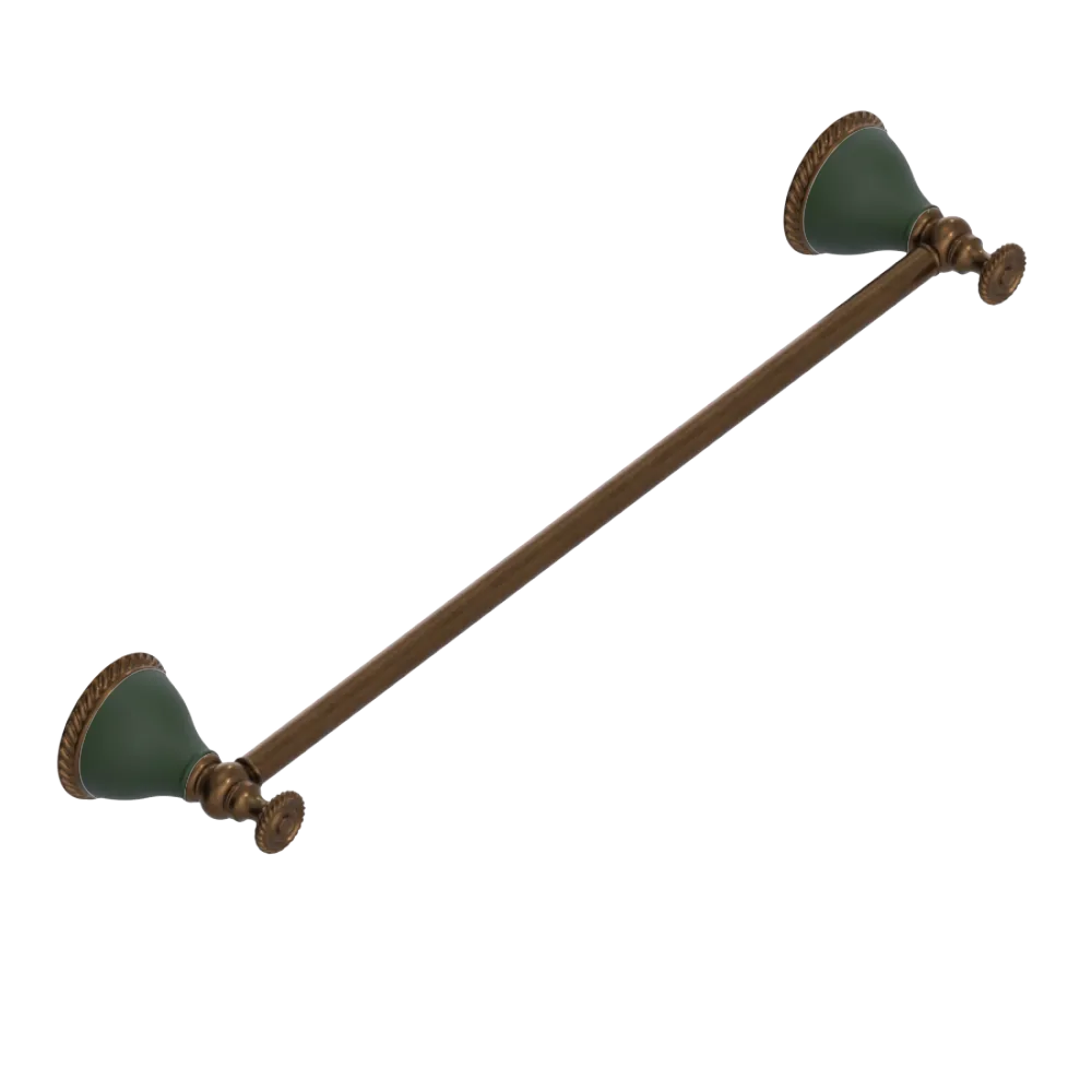 Rubinet Towel Bar 18" Tuscan Brass