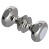 Rubinet Shower Door Knob (set) Polished Nickel