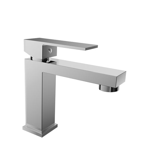 Baril Single-hole lavatory faucet, drain included