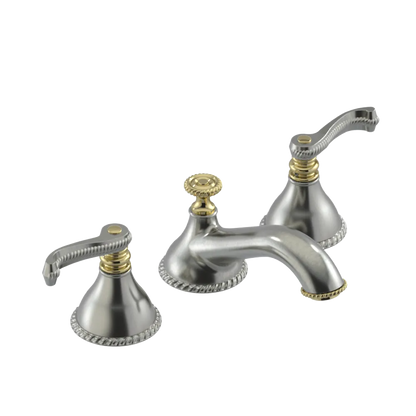 Rubinet Widespread Lav. Set. (less drain) Satin Nickel