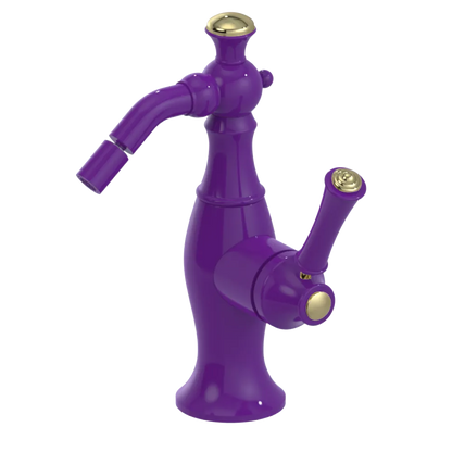Rubinet Single Control Bidet Fitting (less drain) Purple Haze