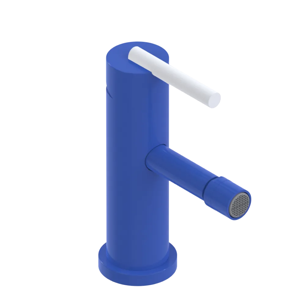 Rubinet Single Control Bidet Fitting (less drain) Blu Jean