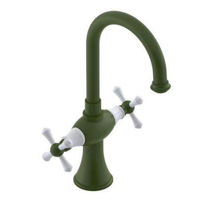 Rubinet Single Hole Dual Handle Lav. Set. (less drain) Green Envy