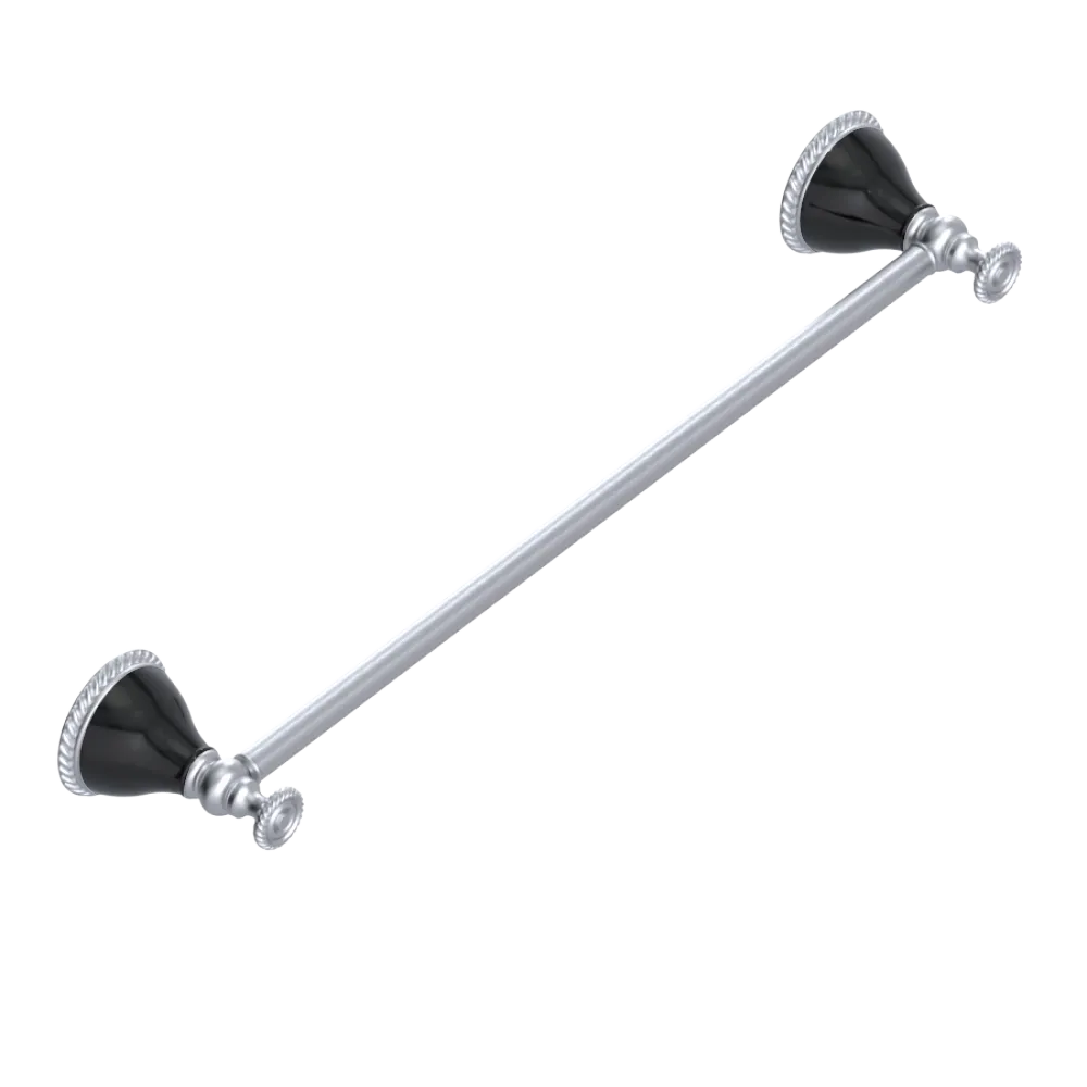 Rubinet Towel Bar 24" Satin Chrome