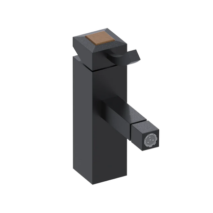 Rubinet Single Control Bidet Fitting (less drain) Matt Black