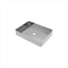 Aquaflo Edge 20" Handcrafted Stainless Steel Vessel Sink - BSE2014