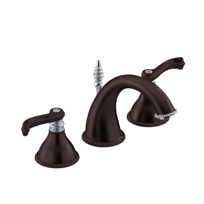 Rubinet Widespread Lav. Set. (less drain) Oil Rubbed Bronze