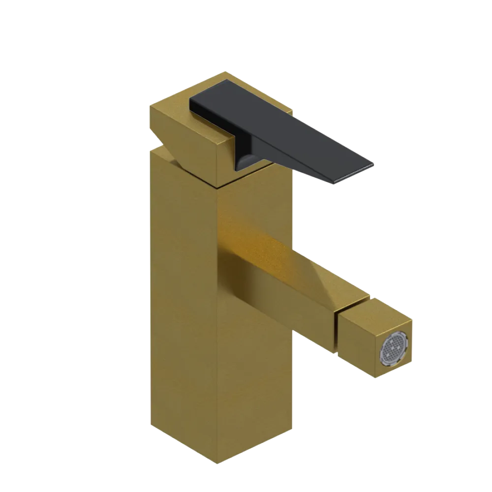 Rubinet Single Control Bidet Fitting (less drain) Antique Brass Matt