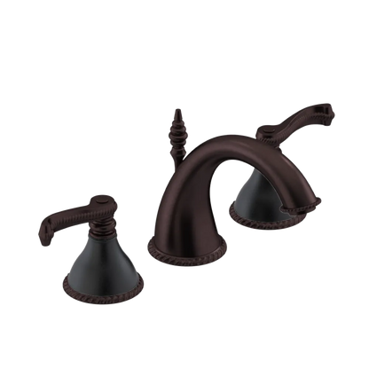 Rubinet Widespread Lav. Set. (less drain) Oil Rubbed Bronze
