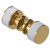 Rubinet Shower Door Knob (set) Gold