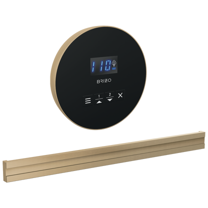 Brizo Round Bilateral Steam Set