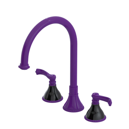 Rubinet Widespread Kitchen Set Purple Haze