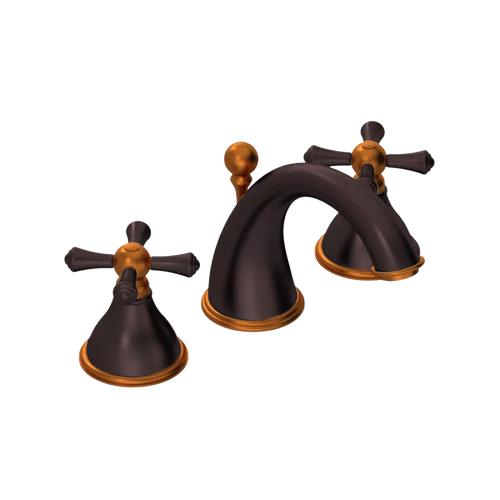 Rubinet Widespread Lav. Set. (less drain) Oil Rubbed Bronze