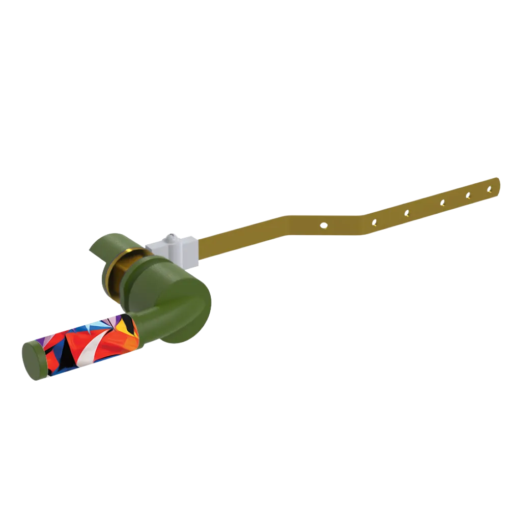 Rubinet Trip Levers Green Envy