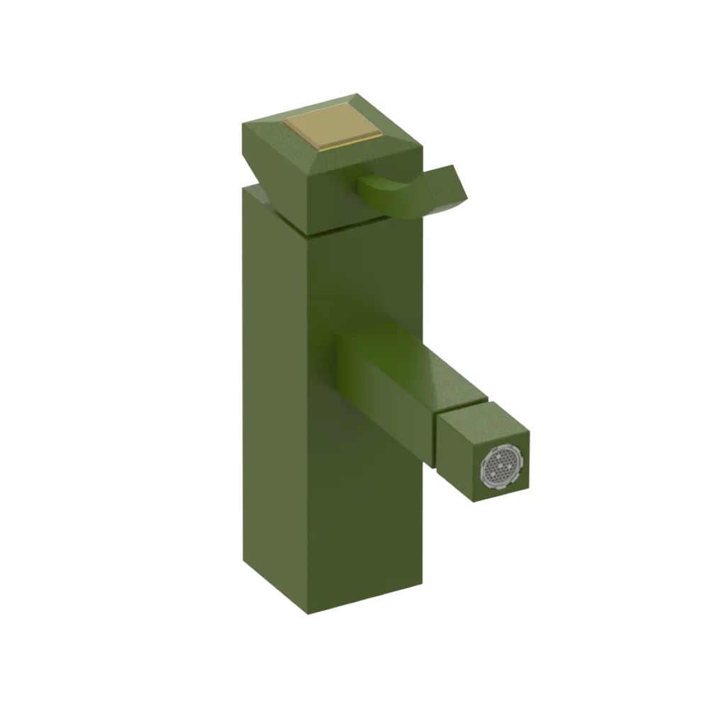 Rubinet Single Control Bidet Fitting (less drain) Green Envy
