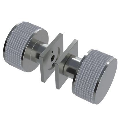 Rubinet Shower Door Knob (set) Satin Nickel