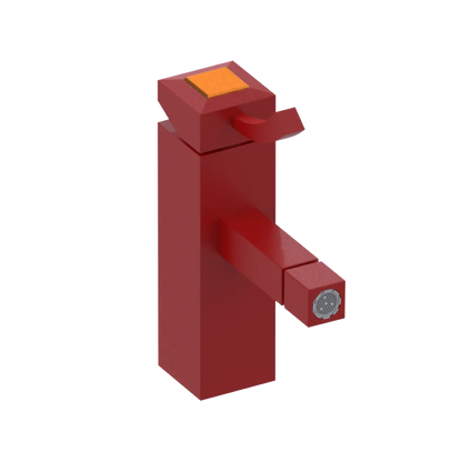 Rubinet Single Control Bidet Fitting (less drain) Maroon