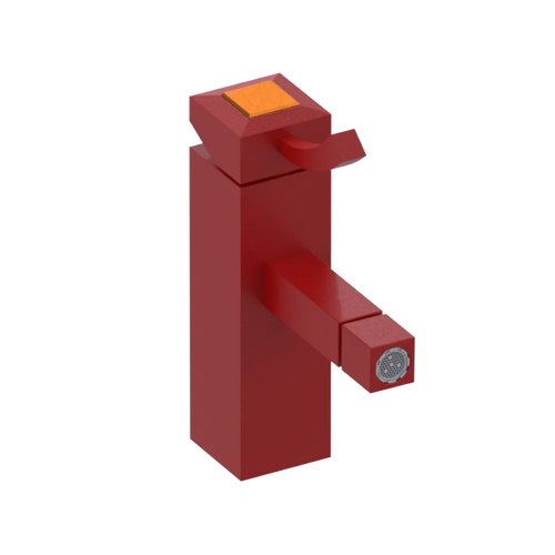 Rubinet Single Control Bidet Fitting (less drain) Maroon