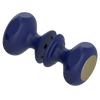 Rubinet Shower Door Knob (set) Midnight Blue