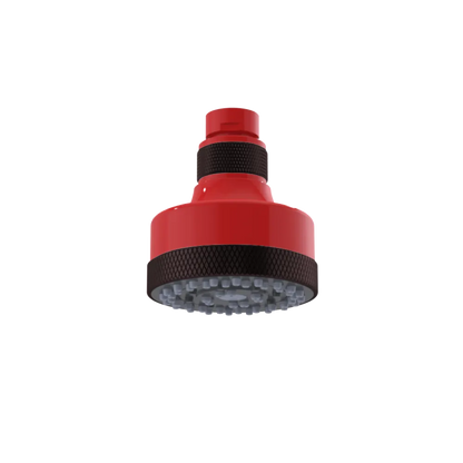 Rubinet 3 FUNCTION SHOWER HEAD Red