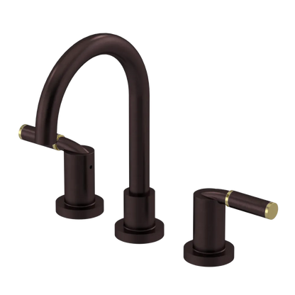 Rubinet Widespread Lav set (less drain) Oil Rubbed Bronze