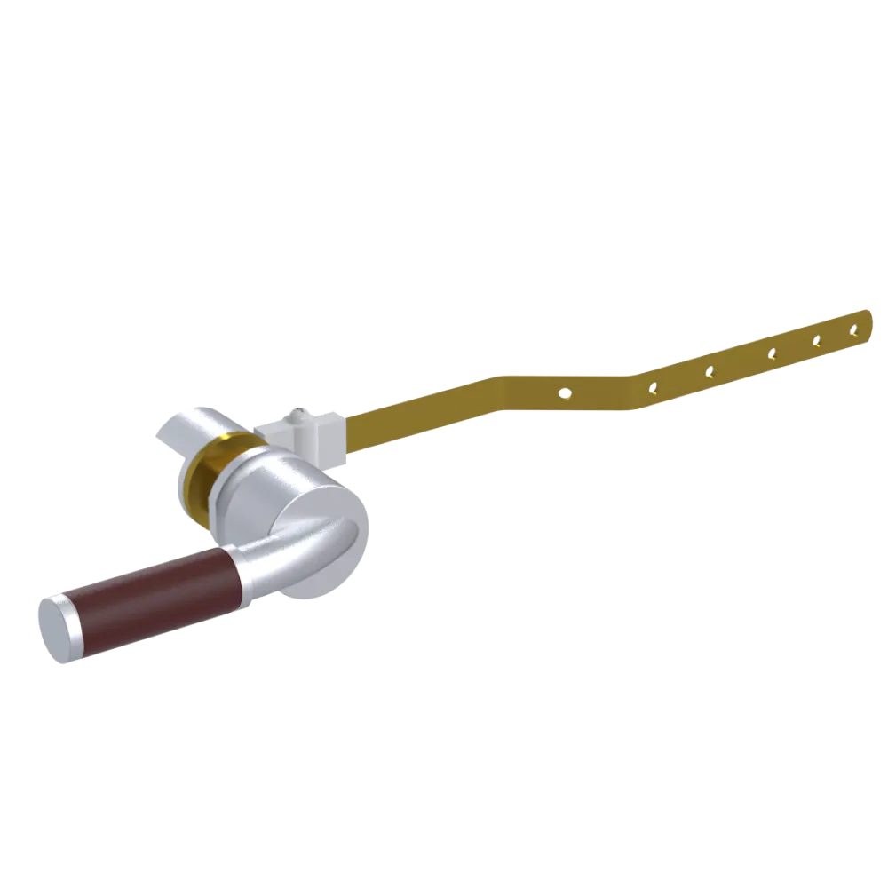 Rubinet Trip Levers Satin Chrome