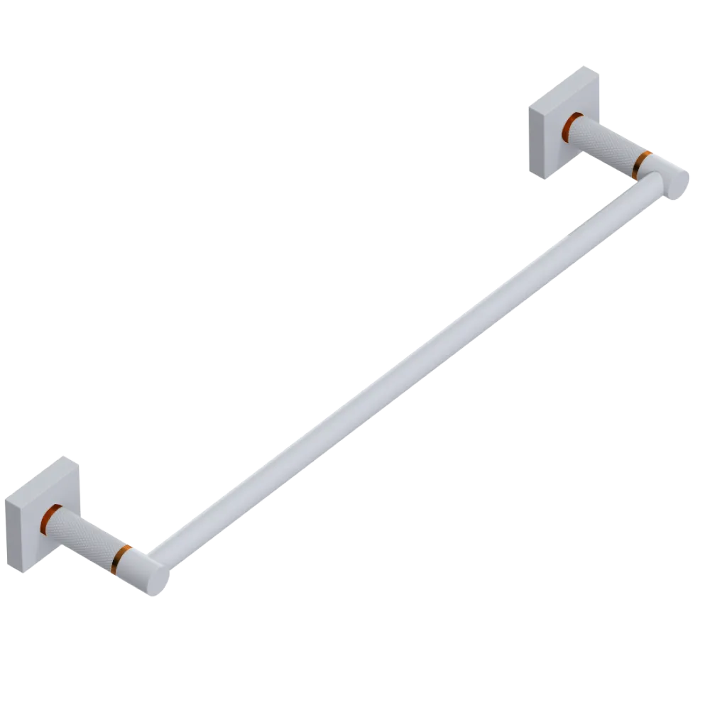 Rubinet 18" TOWEL BAR White