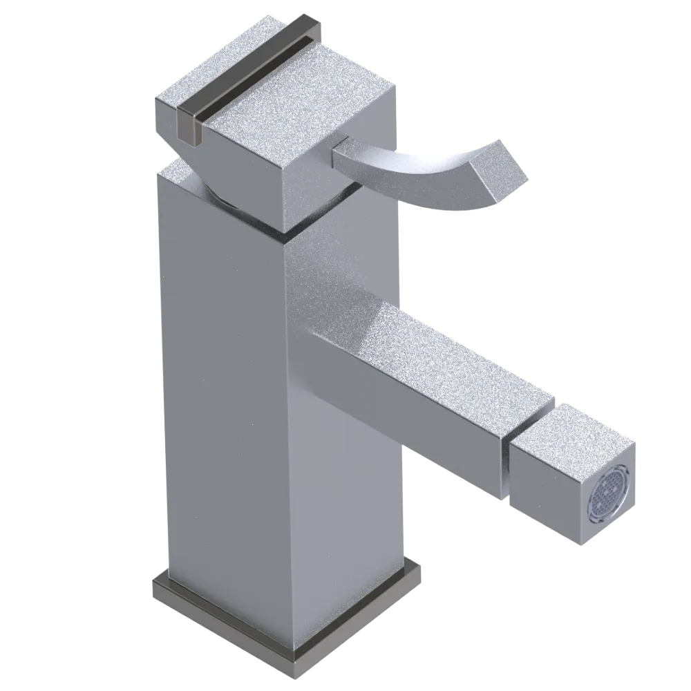 Rubinet Single Control Bidet Fitting (less drain) Satin Chrome