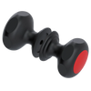 Rubinet Shower Door Knob (set) Matt Black