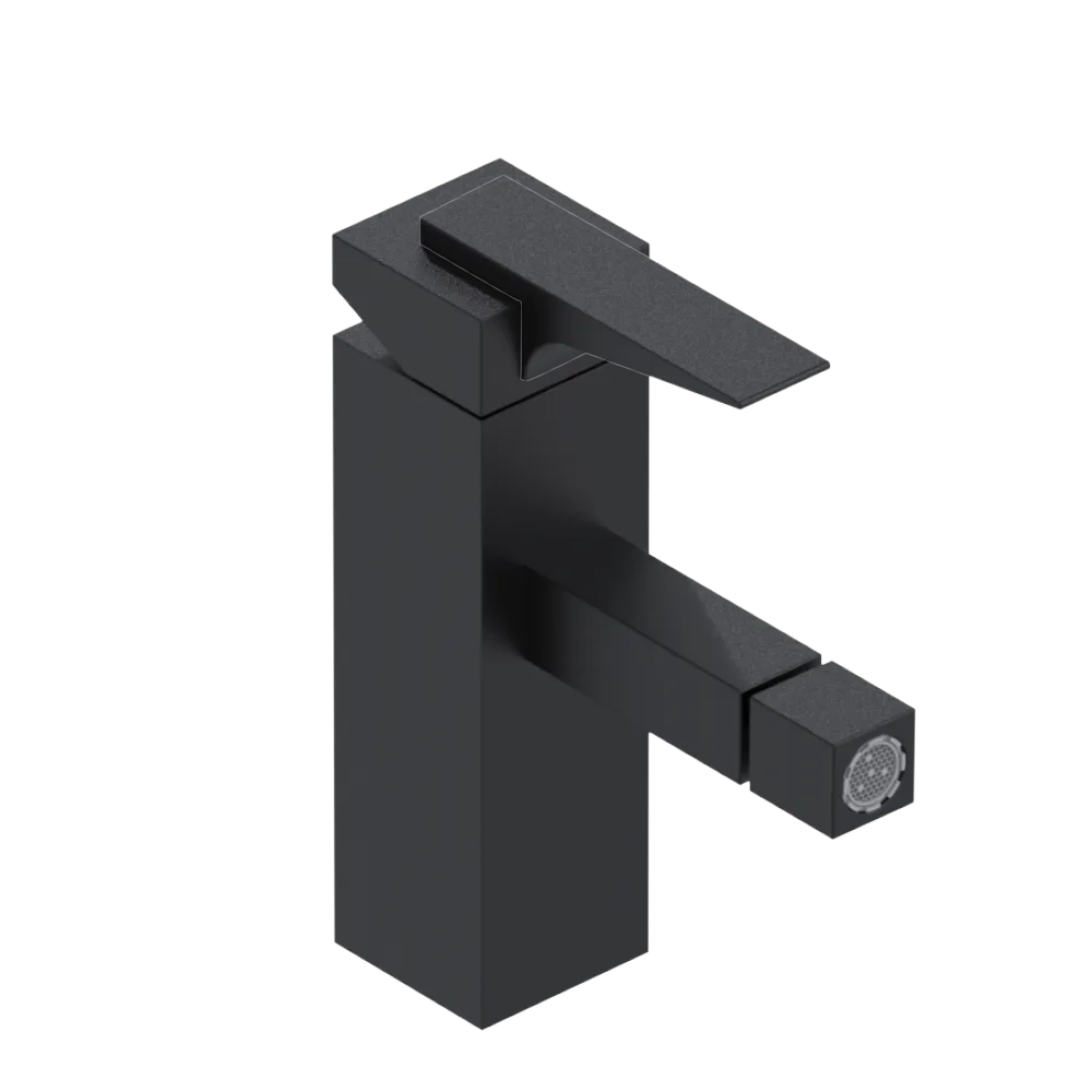 Rubinet Single Control Bidet Fitting (less drain) Matt Black