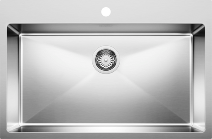 Blanco  QUATRUS R15 Drop-in Super Single Stainless Steel Kitchen Sinks
