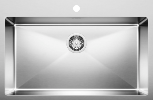 Blanco  QUATRUS R15 Drop-in Super Single Stainless Steel Kitchen Sinks