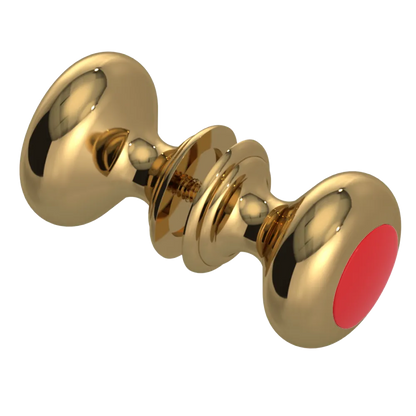 Rubinet Shower Door Knob (set) Gold