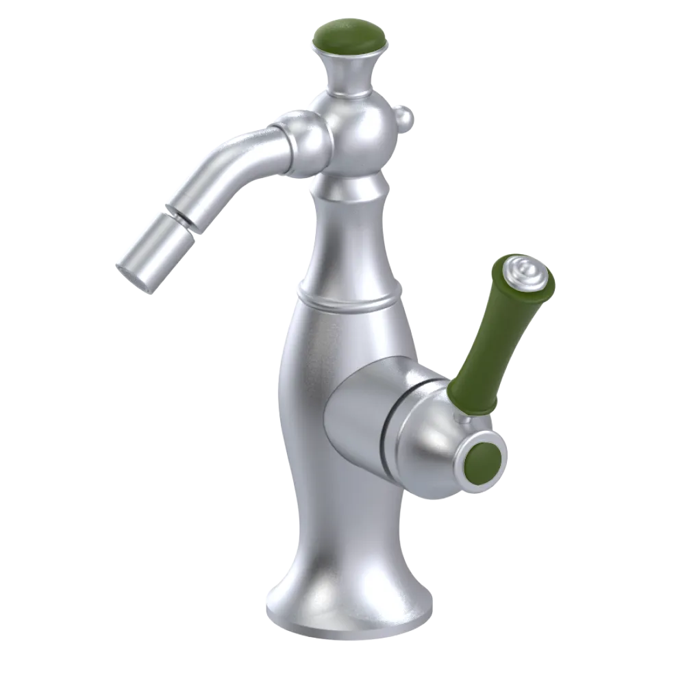 Rubinet Single Control Bidet Fitting (less drain) Satin Chrome