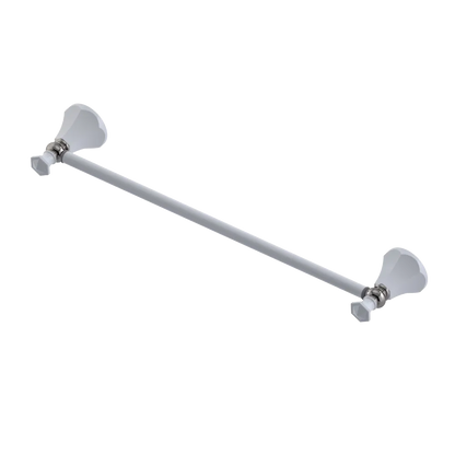 Rubinet Towel Bar 24" White