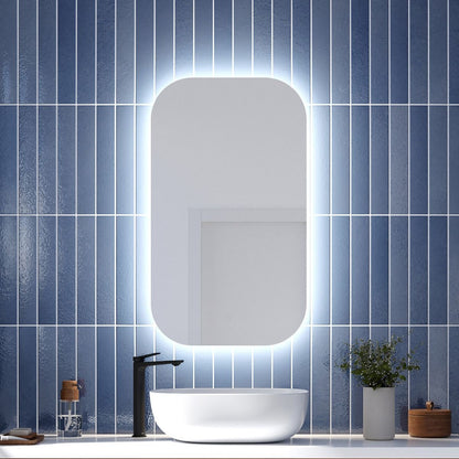 KALIA ECLIPSELED-illuminated bathroom mirror - 22" x 38"