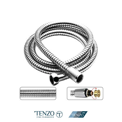 Shower hose stretchable