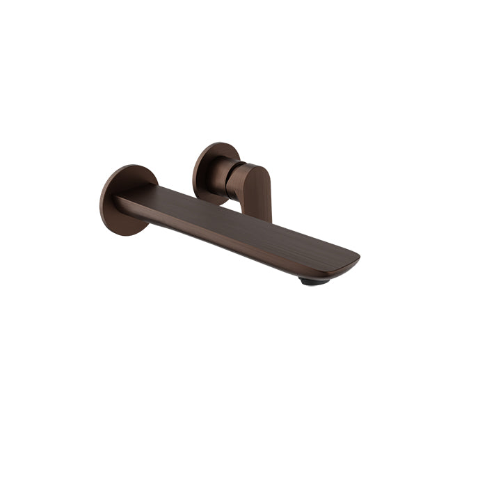 Baril Single lever wall-mounted lavatory faucet, drain not included