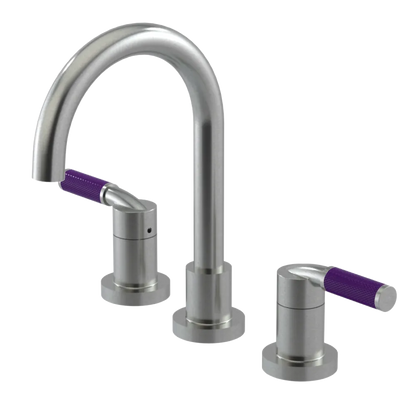 Rubinet Widespread Lav. Set. (less drain) Satin Nickel