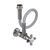 Rubinet Exposed Supply Kit (classic) x2 Polished Nickel