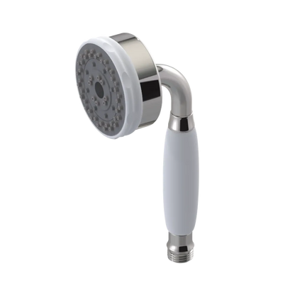 Rubinet 3 Function Hand Held Shower Only Polished Nickel