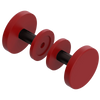 Rubinet Shower Door Knob (set) Maroon