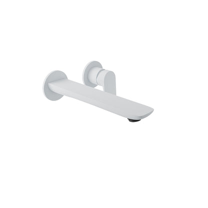 Baril Single lever wall-mounted lavatory faucet, drain not included