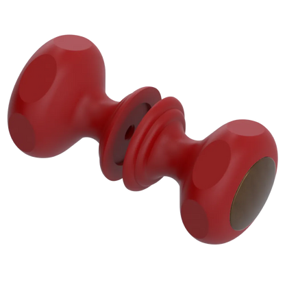 Rubinet Shower Door Knob (set) Maroon