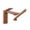 Baril 2-piece tub filler with hand shower