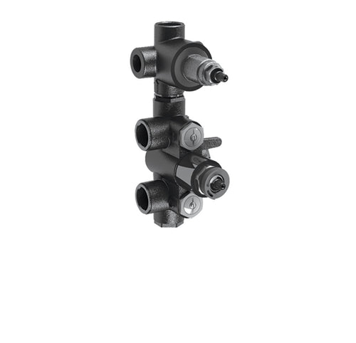 Cabano 3/4" thermostatic with 2 way diverter