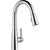 Essa Single Handle Pull-down Kitchen Faucet - Chrome